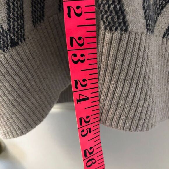 Vintage NWT Haggar Clothing Men's Argyle Sweater Vest Large Button Up Tan Black - Picture 6 of 6